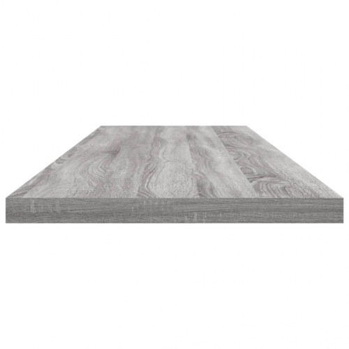 Væghylder - 4 stk. 100×20×1,5 cm i konstrueret træ, grå sonoma-eg