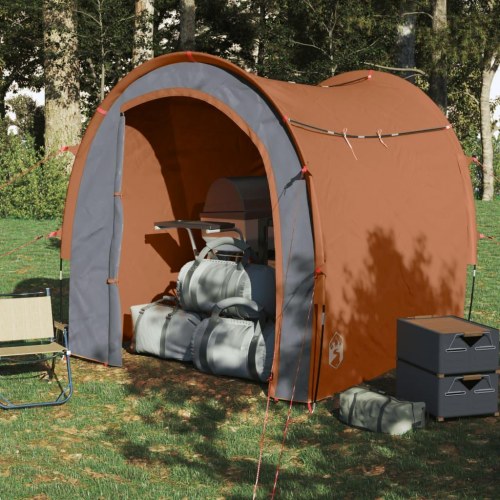 Opbevaringstelt vandafvisende - orange 204 × 183 × 178 cm