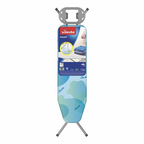 Strygebræt Vileda Smart 161244 Rustfrit stål 114 x 34 cm Blå