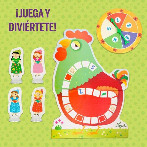 Lisciani Giochi Carotina Baby - Lærerigt spil med 50 spil (3-6 år) - 6 enheder