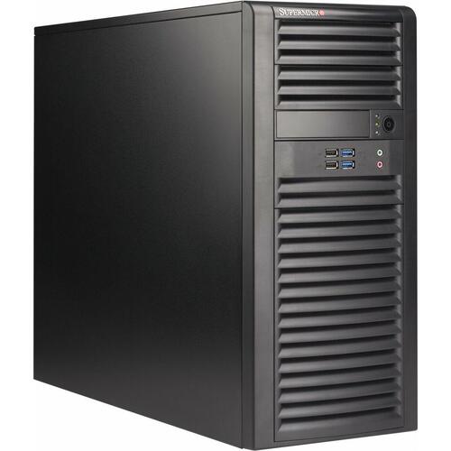 ATX Semi-tårn kasse Supermicro CSE-732D4-668B Sort