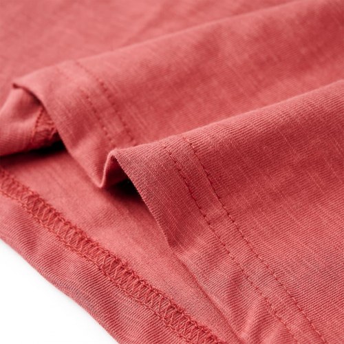 T-shirt til børn str. 104 rød