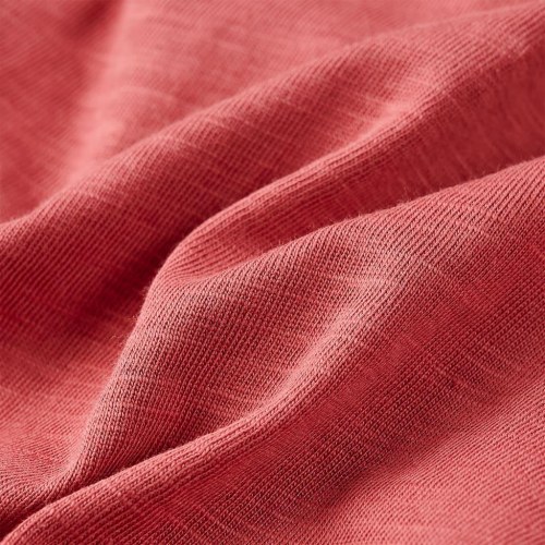 T-shirt til børn str. 104 rød