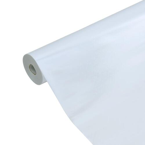 Vinduesfolie 90x1000 cm statisk PVC matteret transparent hvid