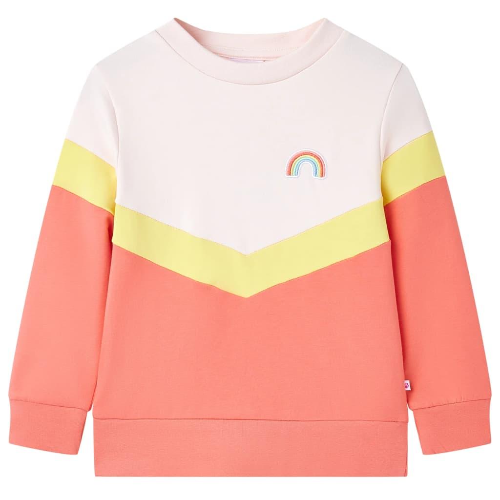Sweatshirt Til Børn Str 140 Lyserød