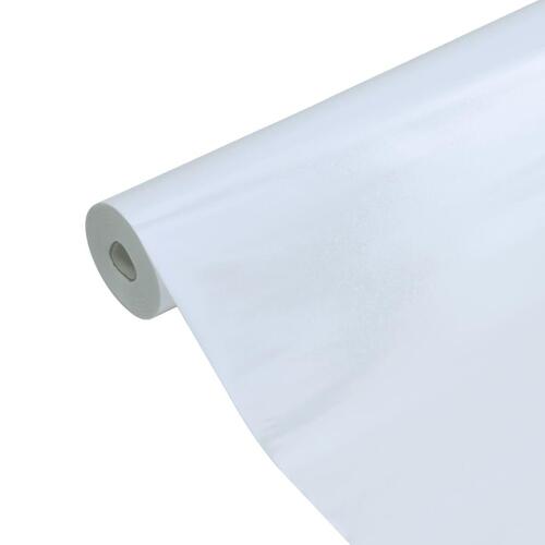 Vinduesfolie 60x500 cm statisk PVC matteret transparent hvid