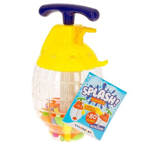 Vandballoner med pumpe Colorbaby Splash Selvlukkende 6 enheder