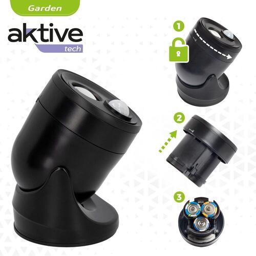 Sollys Aktive Plastik 10,5 x 12,5 x 13,5 cm (12 enheder)