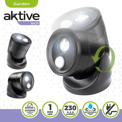 Sollys Aktive Plastik 10,5 x 12,5 x 13,5 cm (12 enheder)