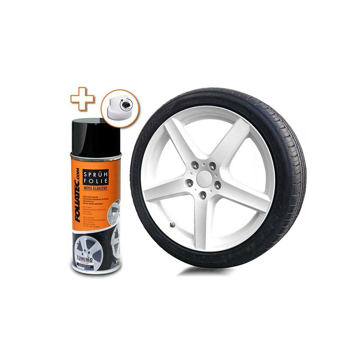 Flydende Gummi Til Biler Foliatec 10062800 Hvid Skinnende 400 Ml