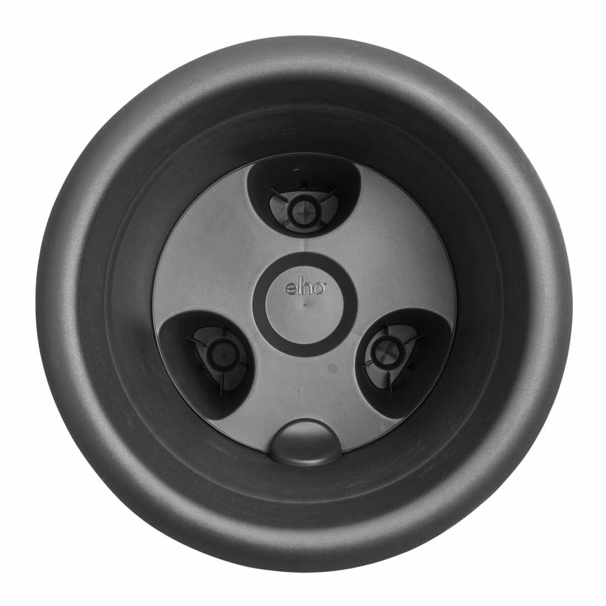 Krukke Elho - sort plastik, Ø 33 cm