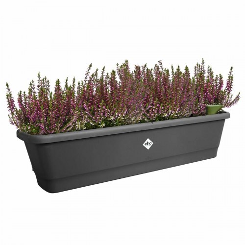 Altankasse Elho i plastik - firkantet, 20 × 78 × 17 cm, hvid