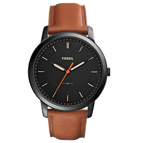 Herreur Fossil THE MINIMALIST Sort (Ø 44 mm)