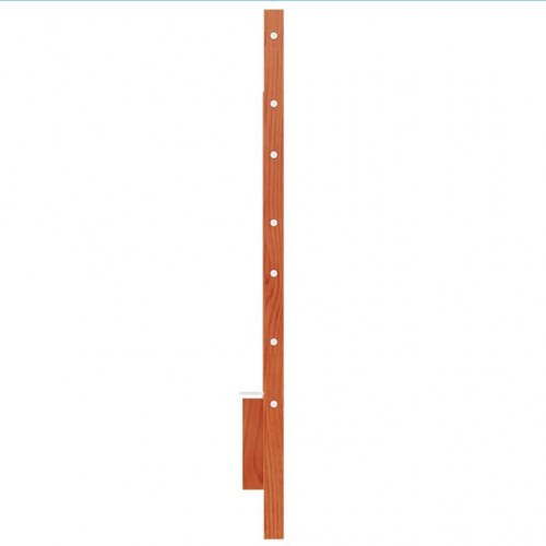 Sengegavl i massivt fyrretræ 160 cm - gyldenbrun