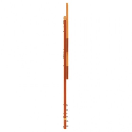Sengegavl i massivt fyrretræ 100 cm - gyldenbrun
