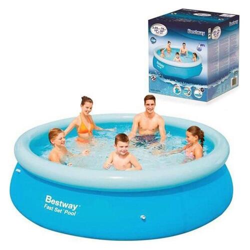 Oppustelig Pool Bestway Blå 3800 l 305 x 76 cm