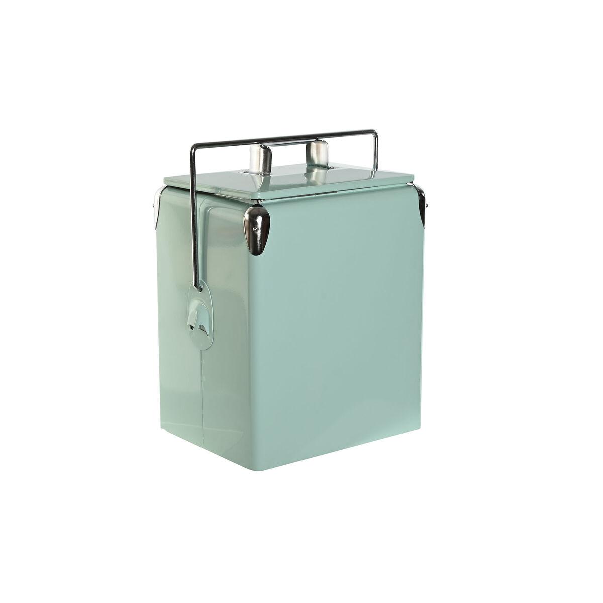 Transportabel Køleboks Home Esprit Grøn Pvc Metal Stål Polypropylen