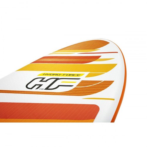 Bestway Hydro‑Force oppusteligt paddleboard m. tilbehør, 274 × 76 × 12 cm, multifarvet