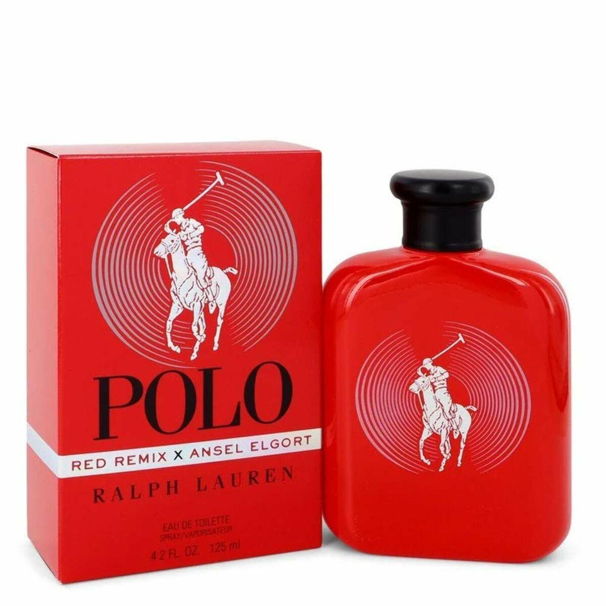 Herreparfume Ralph Lauren Edt Polo Red Remix & Ansel Elgort 125