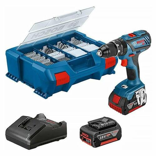 Bore og tilbehørssæt BOSCH Professional GSB 18V-21