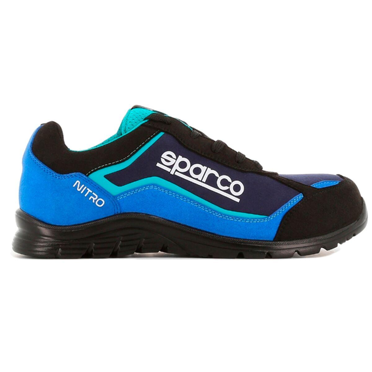 Sikkerhedssko Sparco Nitro Petter (48) Blå Sort
