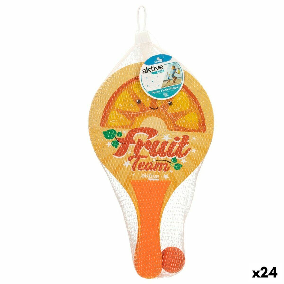 Strandpadler Med Bold Aktive Summer Fruits Træ Enheder