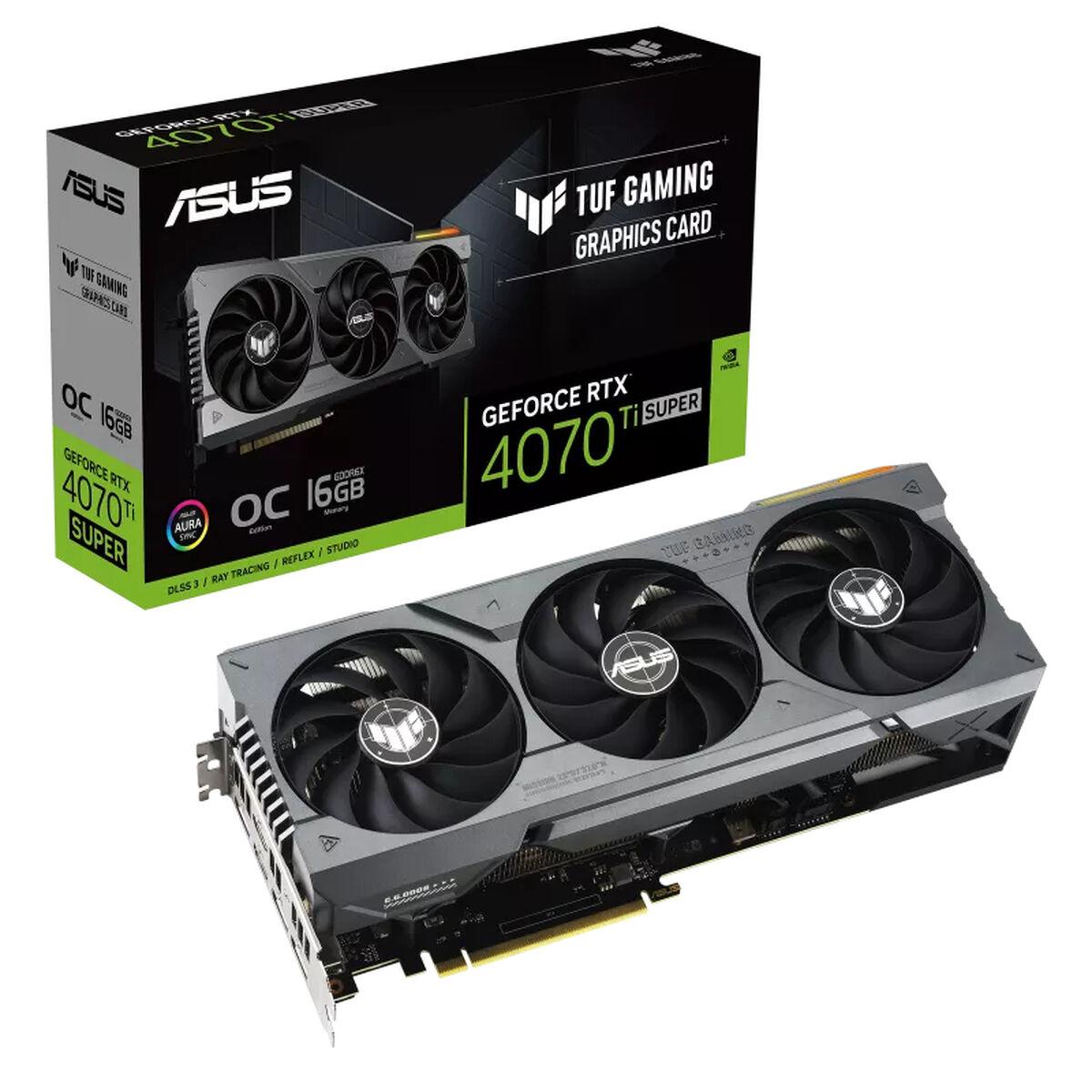 Grafikkort Asus Tuf Rtx 4070 Ti Super Oc 16 Gb Gddr6x