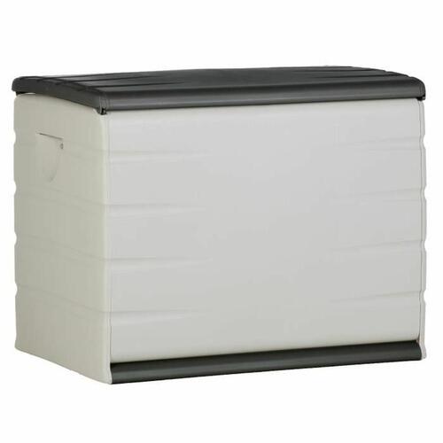 Udendørs Kasse Plastiken Sort Harpiks 80 x 61 x 53 cm