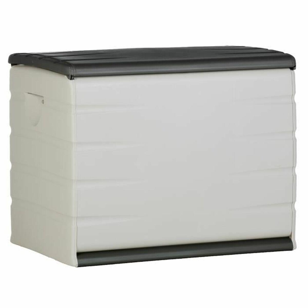 Udendørs Kasse Plastiken Sort Harpiks 80 x 61 x 53 cm