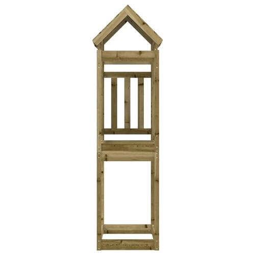 Legetårn 52,5x110,5x214 cm imprægneret fyrretræ