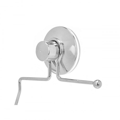 Toiletpapirholder med sugekop Berilo - stål/ABS, 12 x 14 x 3,5 cm (12 stk)