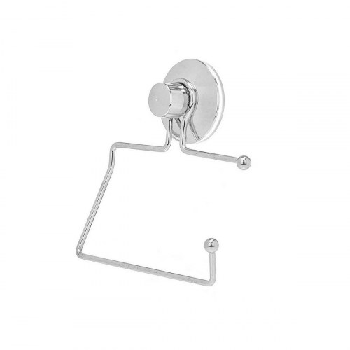 Toiletpapirholder med sugekop Berilo - stål/ABS, 12 x 14 x 3,5 cm (12 stk)