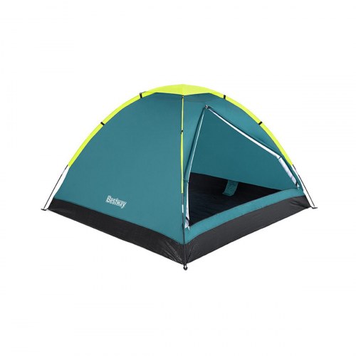 Bestway telt - grøn, 210 × 210 × 130 cm (3 personer)