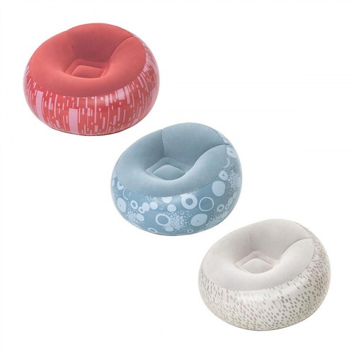 Bestway oppustelig lænestol Fashion - 112/122 × 66 cm