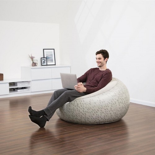 Bestway oppustelig lænestol Fashion - 112/122 × 66 cm