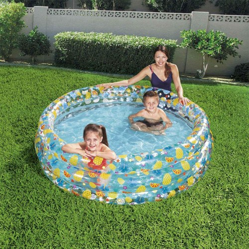 Bestway oppustelig børnepool - Tropisk, 170 × 53 cm