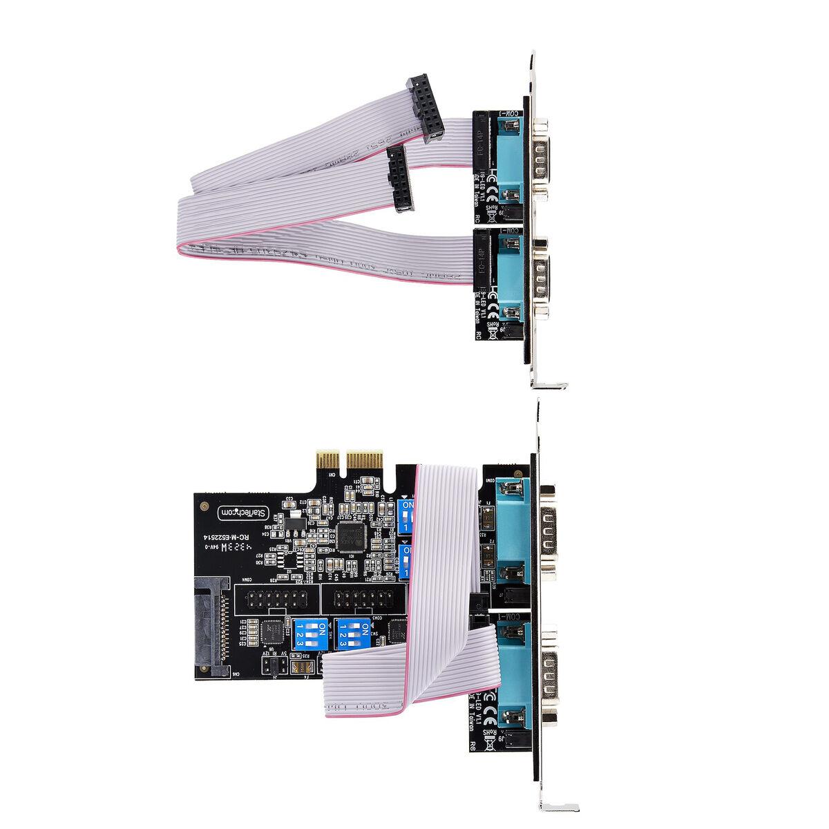 PCIe serielt controllerkort Startech - RS-232/422/485