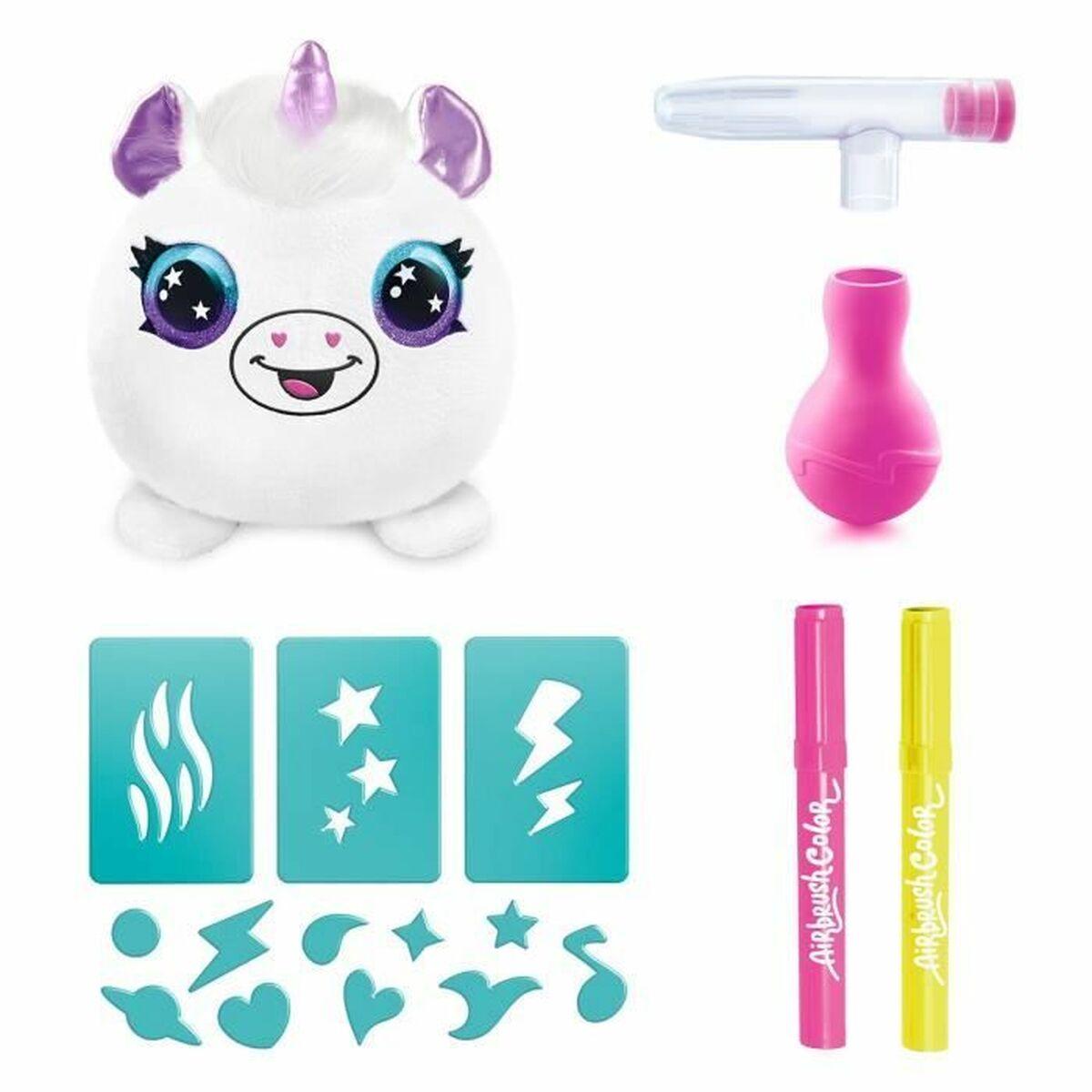 Plysbamse Canal Toys Neon Hvid