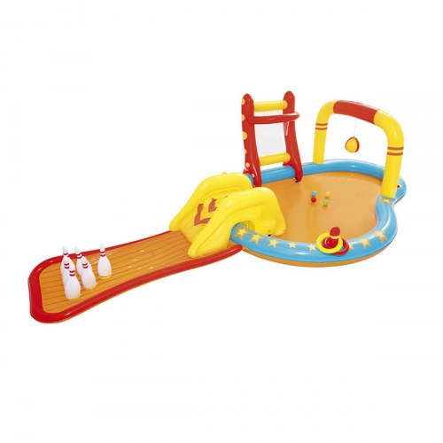 Bestway børnebassin legeplads - 435 × 213 × 117 cm