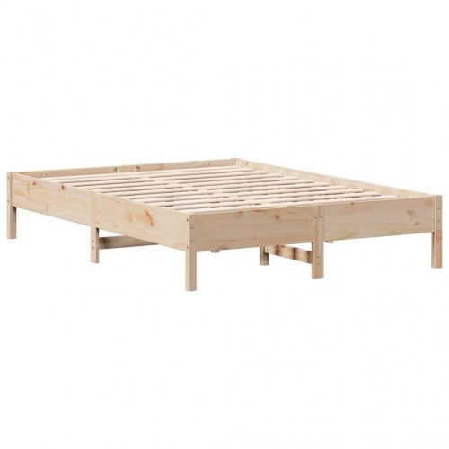 Sengeramme i massivt fyrretræ 150 x 200 cm