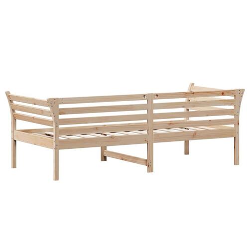 Daybed uden madras 80x200 cm massivt fyrretræ
