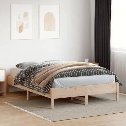 Sengeramme 120x200 cm massivt fyrretræ