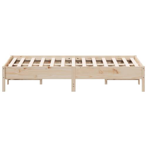 Sengeramme 120x200 cm massivt fyrretræ