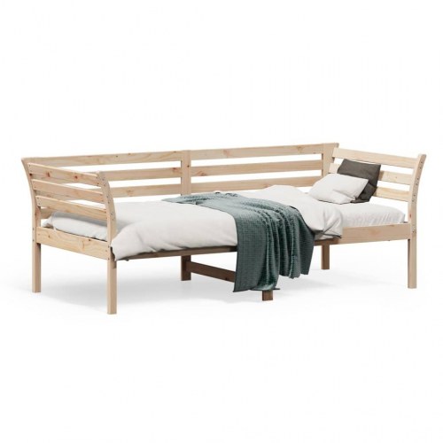 Daybed uden madras 90x190 cm massivt fyrretræ