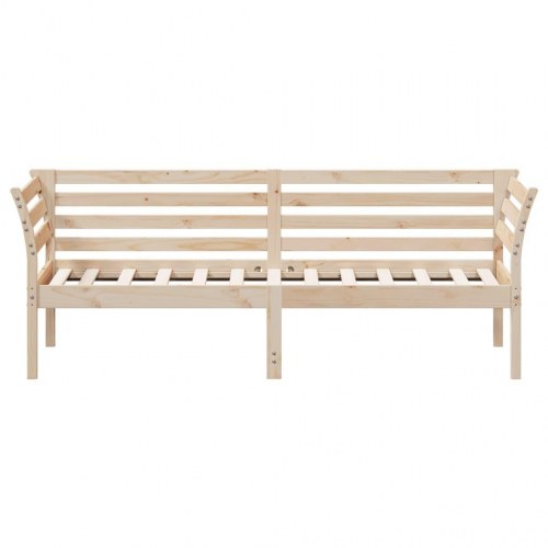 Daybed uden madras 90x190 cm massivt fyrretræ