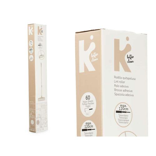 Fnugfjerner Hvid 25 x 70 x 6,5 cm Teleskop (12 enheder)