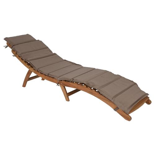 Ležalnik Home ESPRIT Brun Beige 191 x 54 x 61 cm