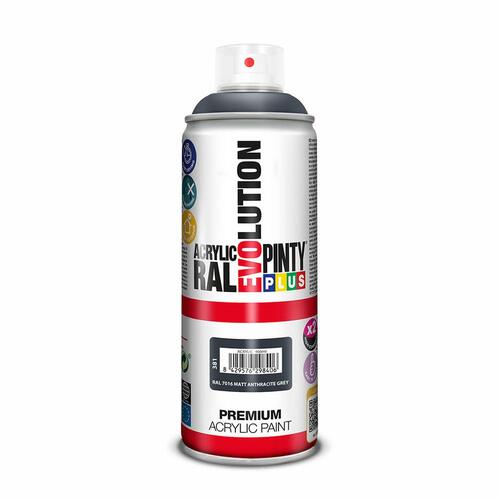 Spraymaling Pintyplus Evolution RAL 7016 Antracit 400 ml Mat