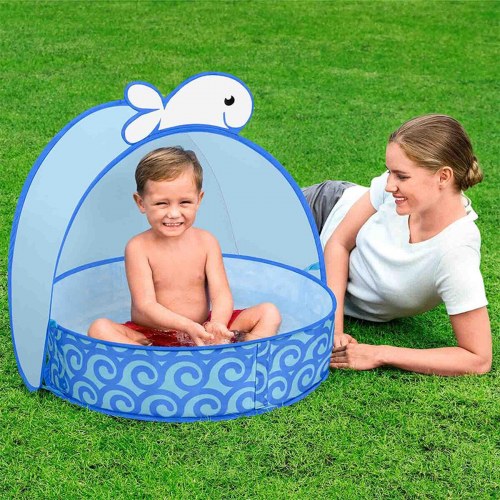 Badebassin til børn Bestway Hval - 78 × 68 × 60 cm
