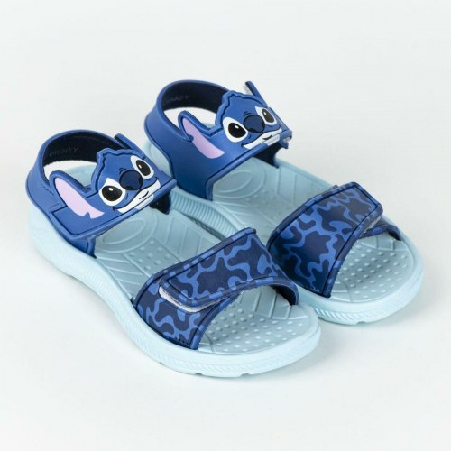 Stitch sandaler til børn - lyseblå, str. 28